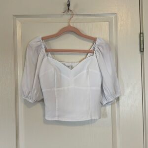 Abercrombie & Fitch Puff Sleeve Blouse